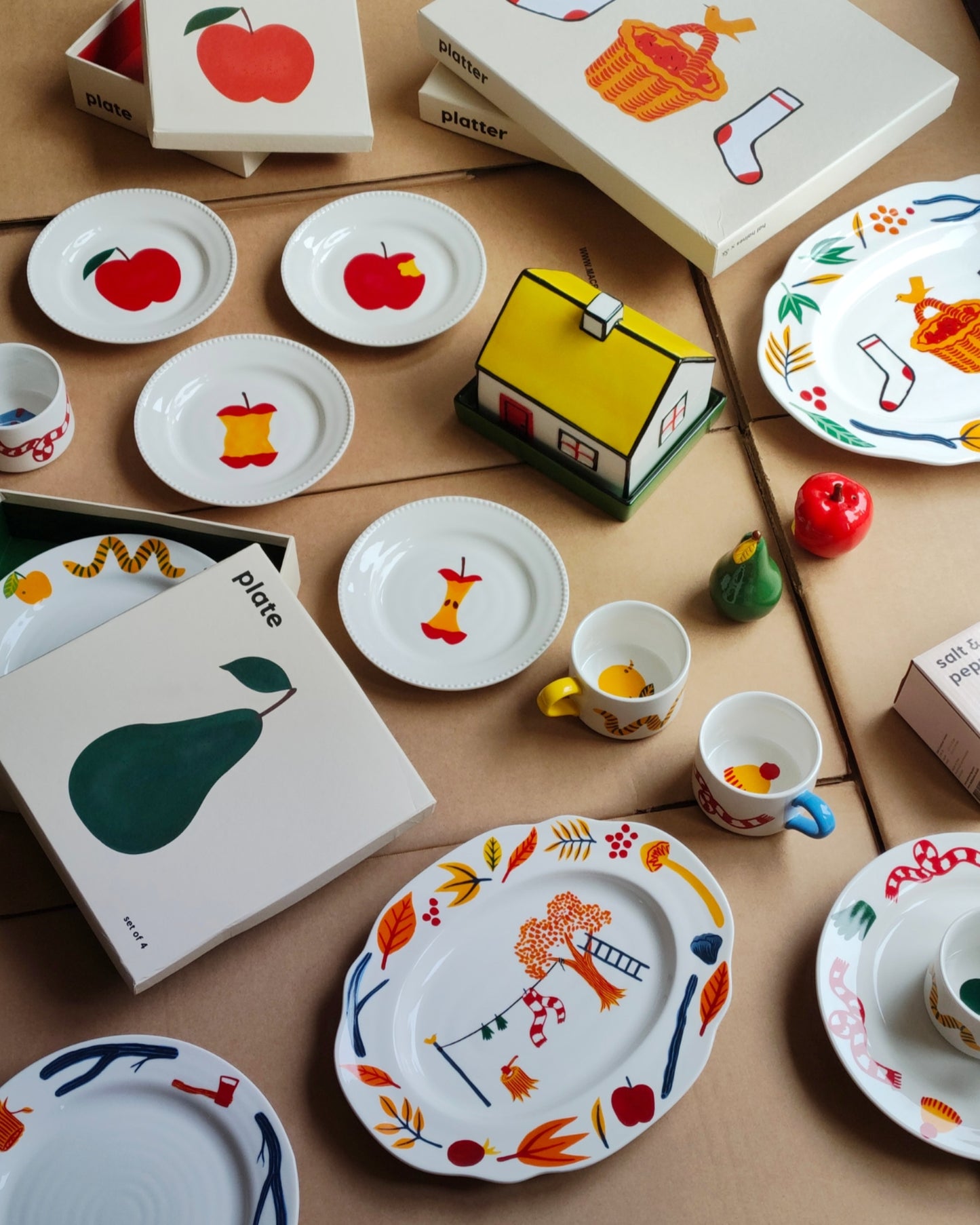 Hal Haines x &klevering side plates