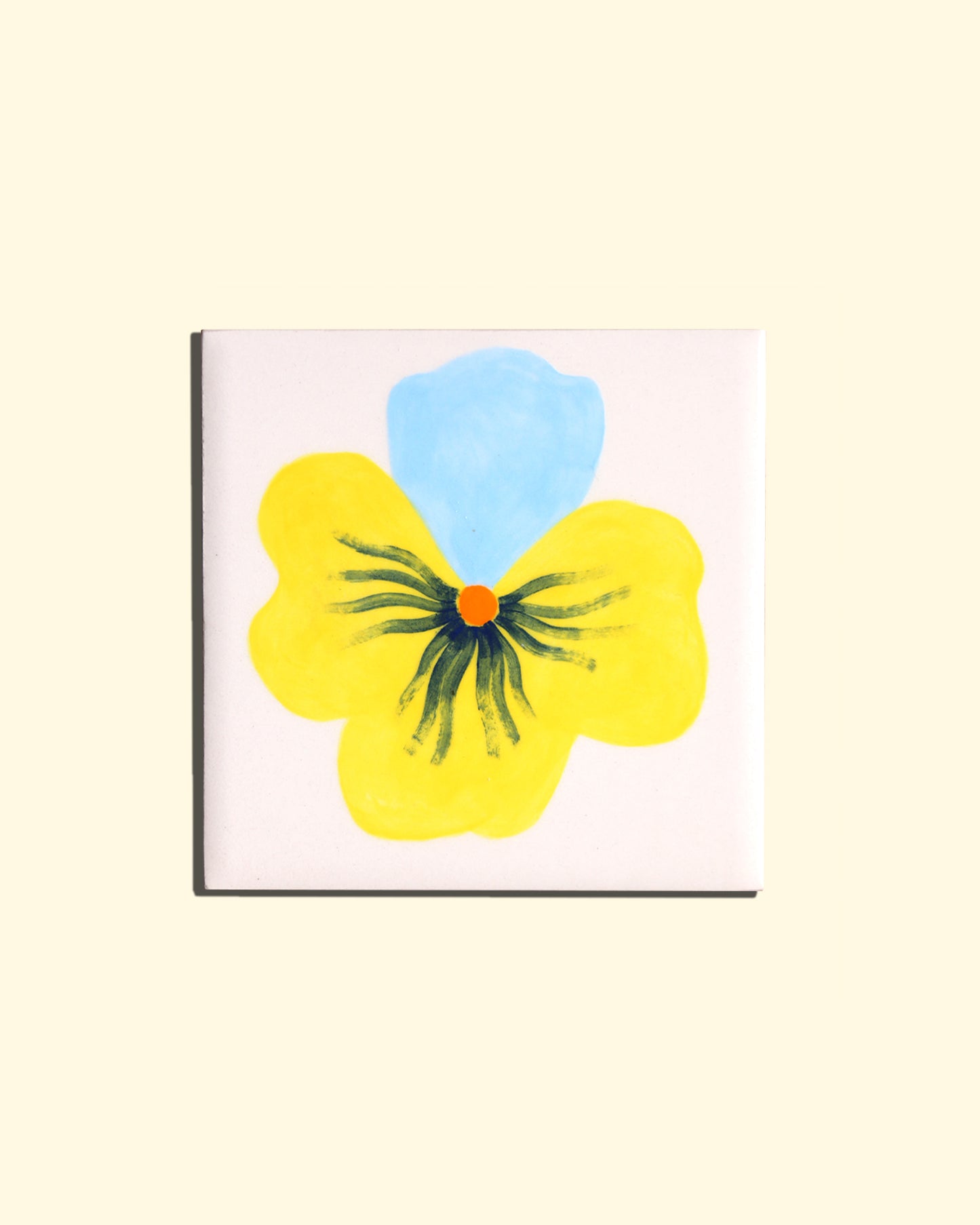 'Pansy 4' tile