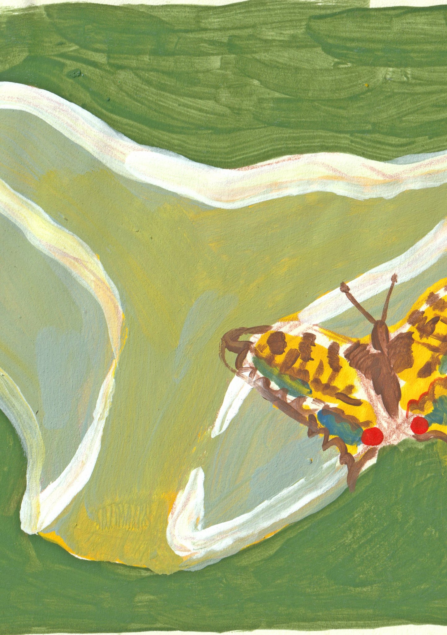'Pants' giclée print