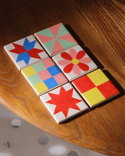 'Quilt i' tiles