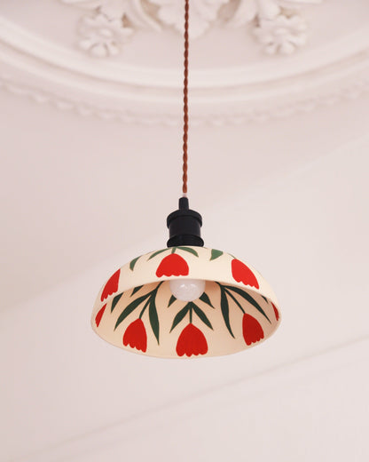 'Tulip' lampshades