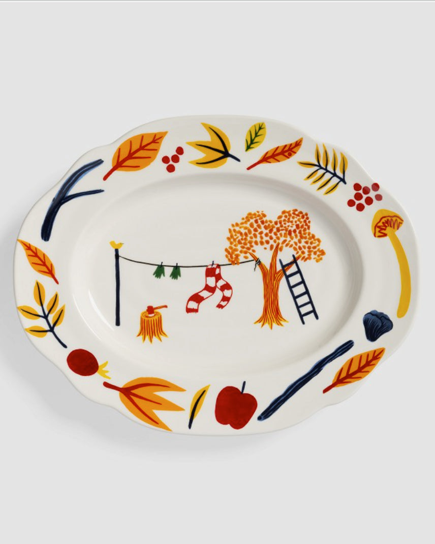 Hal Haines x &klevering small platter