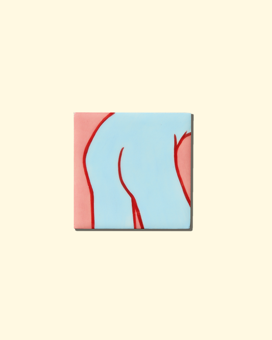 'Peachy 13' tile