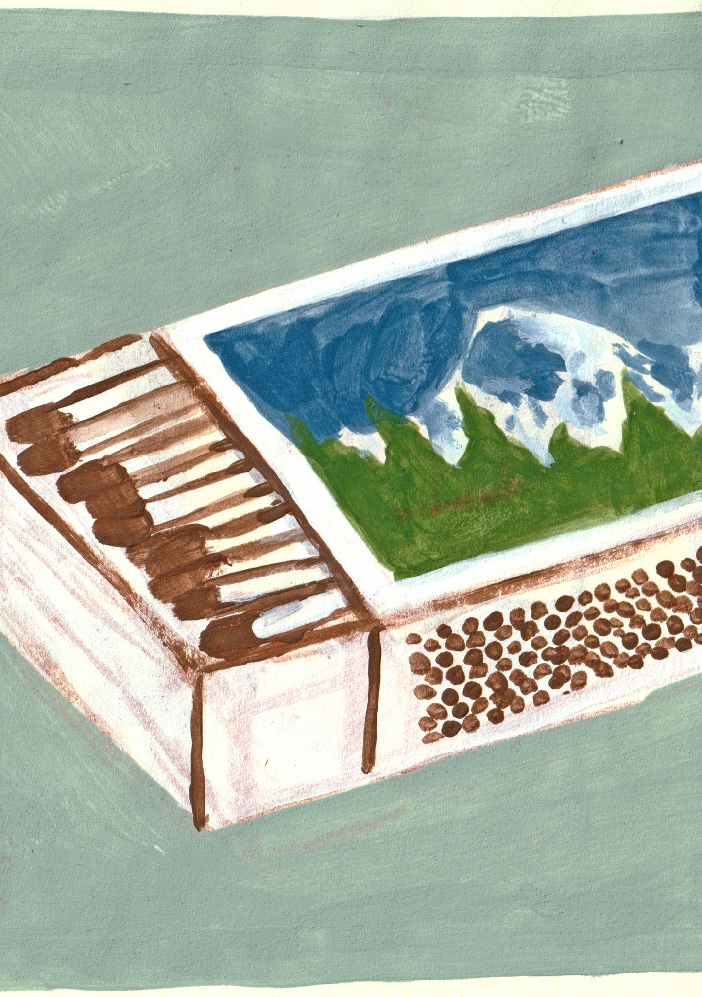 'Matches' giclée print