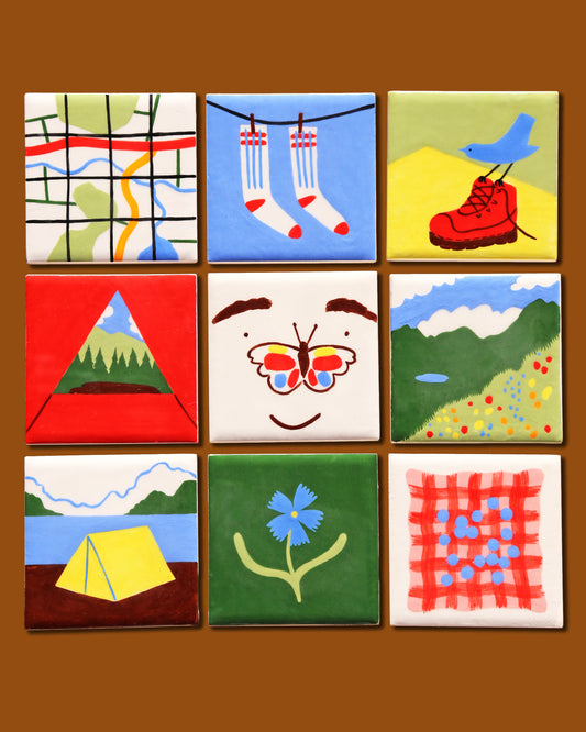 'Outdoors ii' tiles