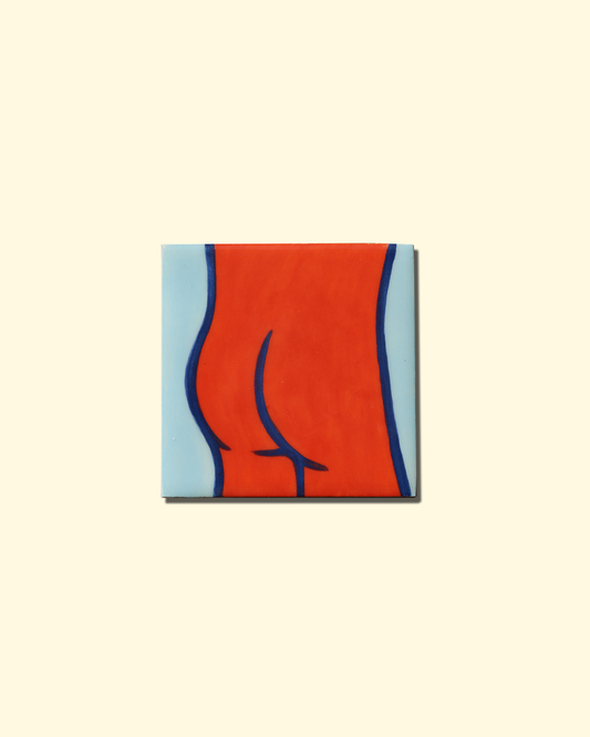 'Peachy 21' tile