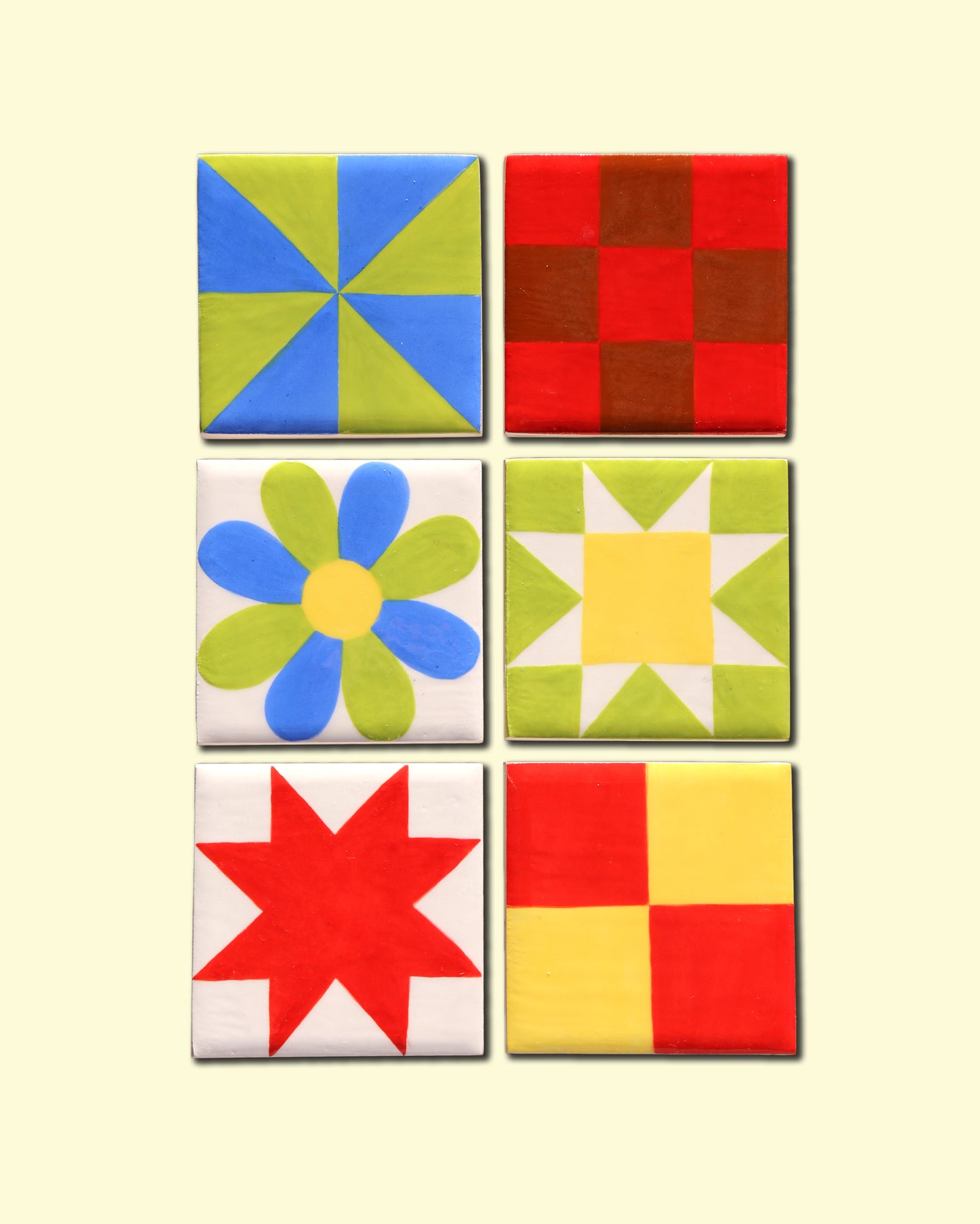 'Quilt iii' tiles