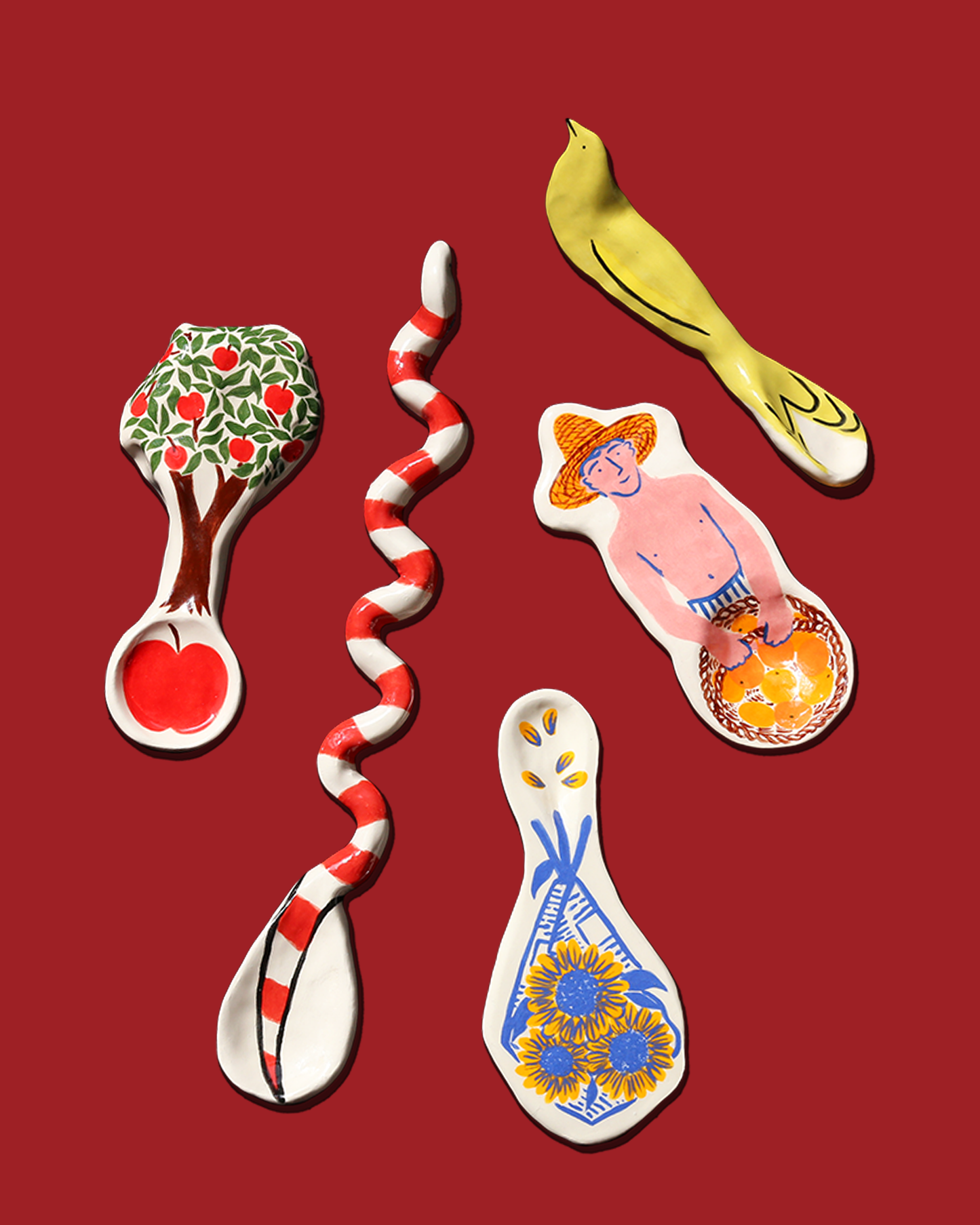 Ceramic Spoons