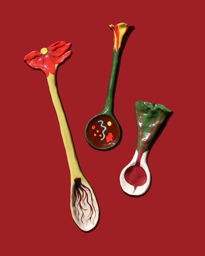 Ceramic Spoons